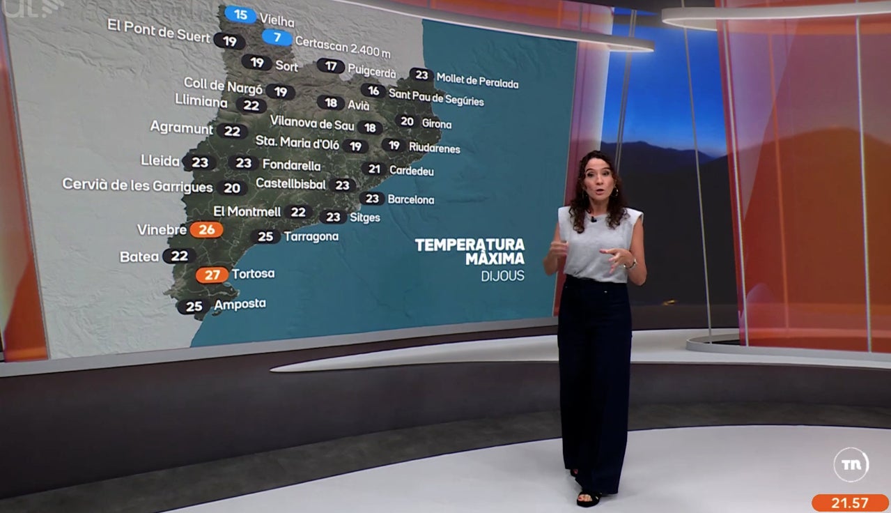 3Cat escucha a los televidentes y cambian los mapas del tiempo - TV3