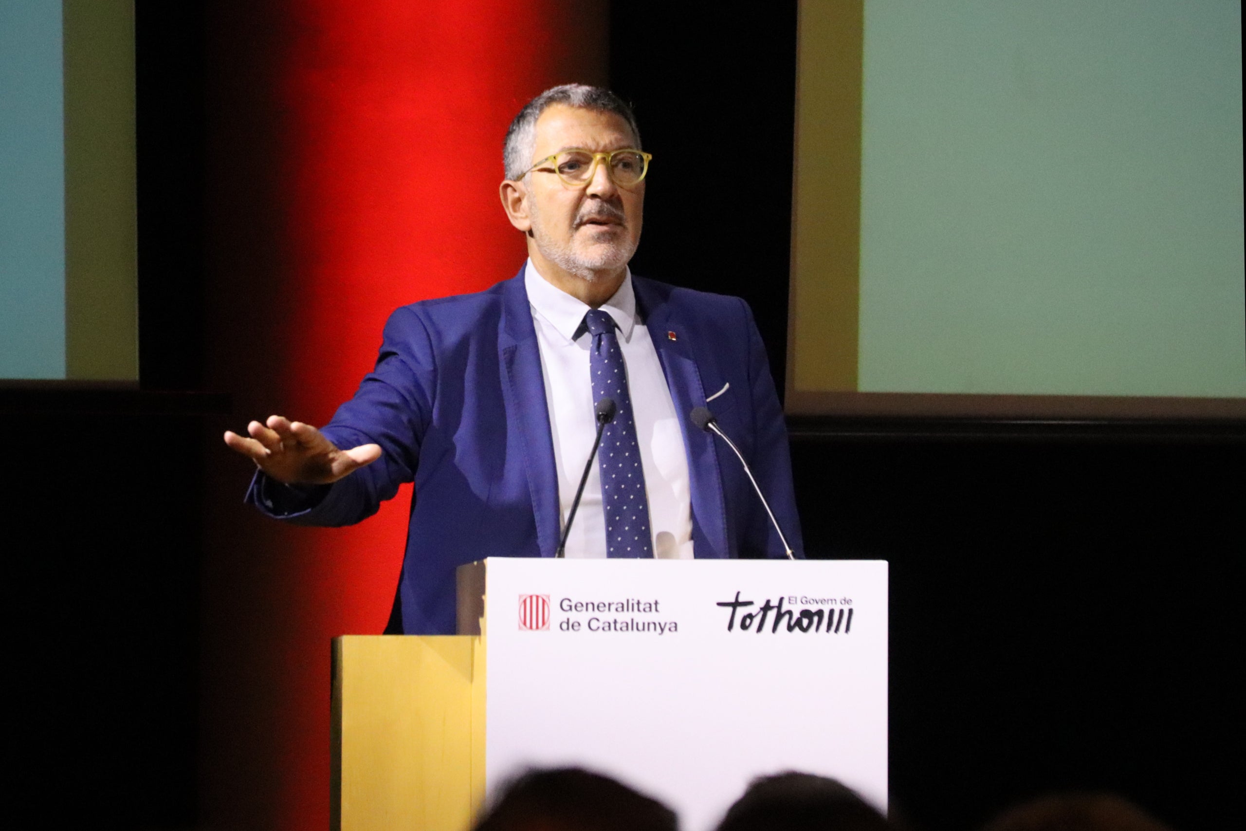 El conseller d'Empresa i Treball, Miquel Sàmper, en una foto d'arxiu / ACN