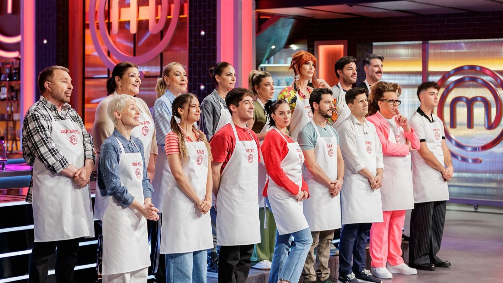 Aquests són els concursants de la nova edició de 'Masterchef' - TVE
