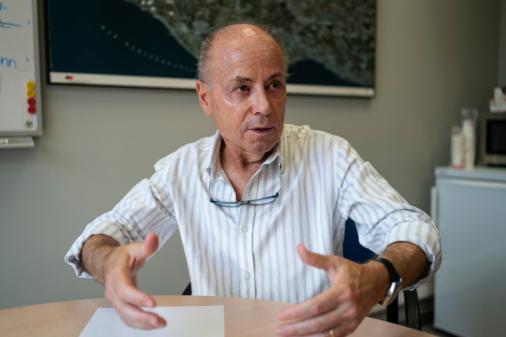 Javier Martín Vide, climatòleg i catedràtic de Geografia Física de la Universitat de Barcelona. Barcelona 15.09.2025 | Mireia Comas