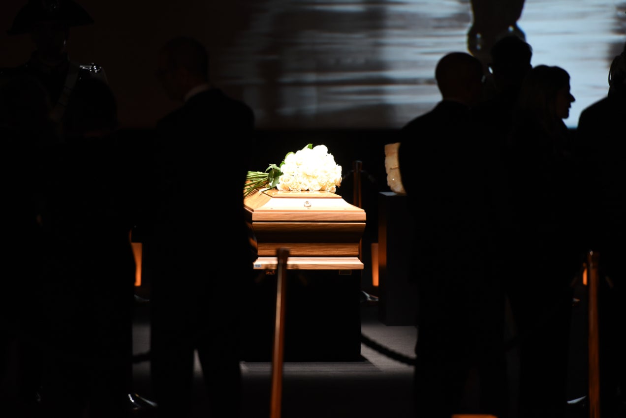 El funeral de Giorgio Armani ha estat multitudinari - Europa Press