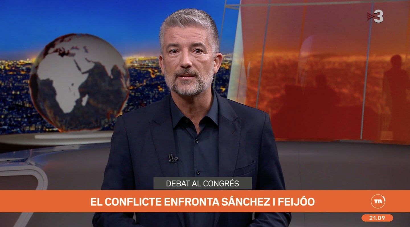 El nuevo 'TN vespre' se ha estrenado con un cambio radical - TV3