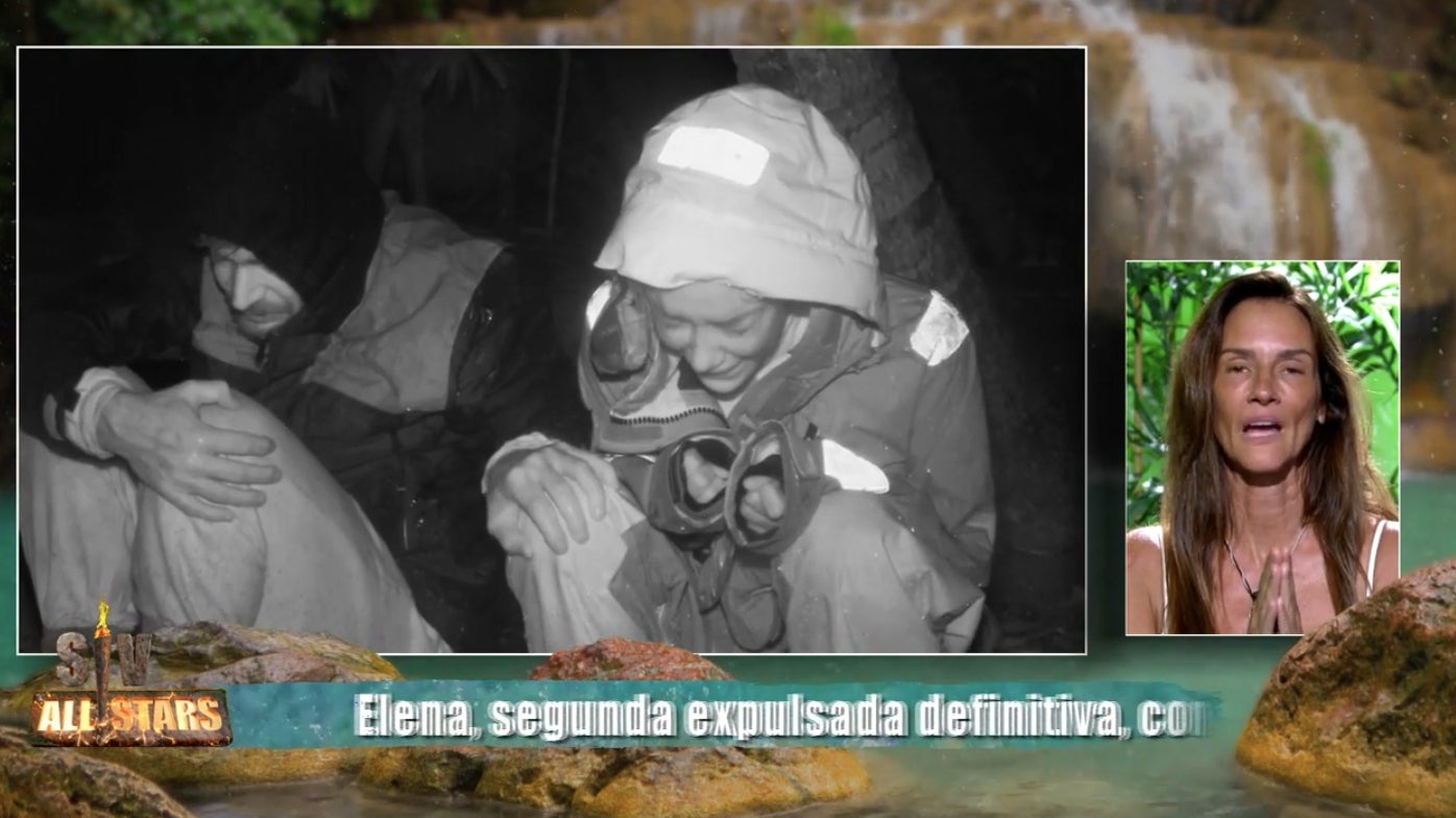 Elena Rodríguez reacciona davant les imatges de la seva filla Adara a 'Supervivientes' | Telecinco