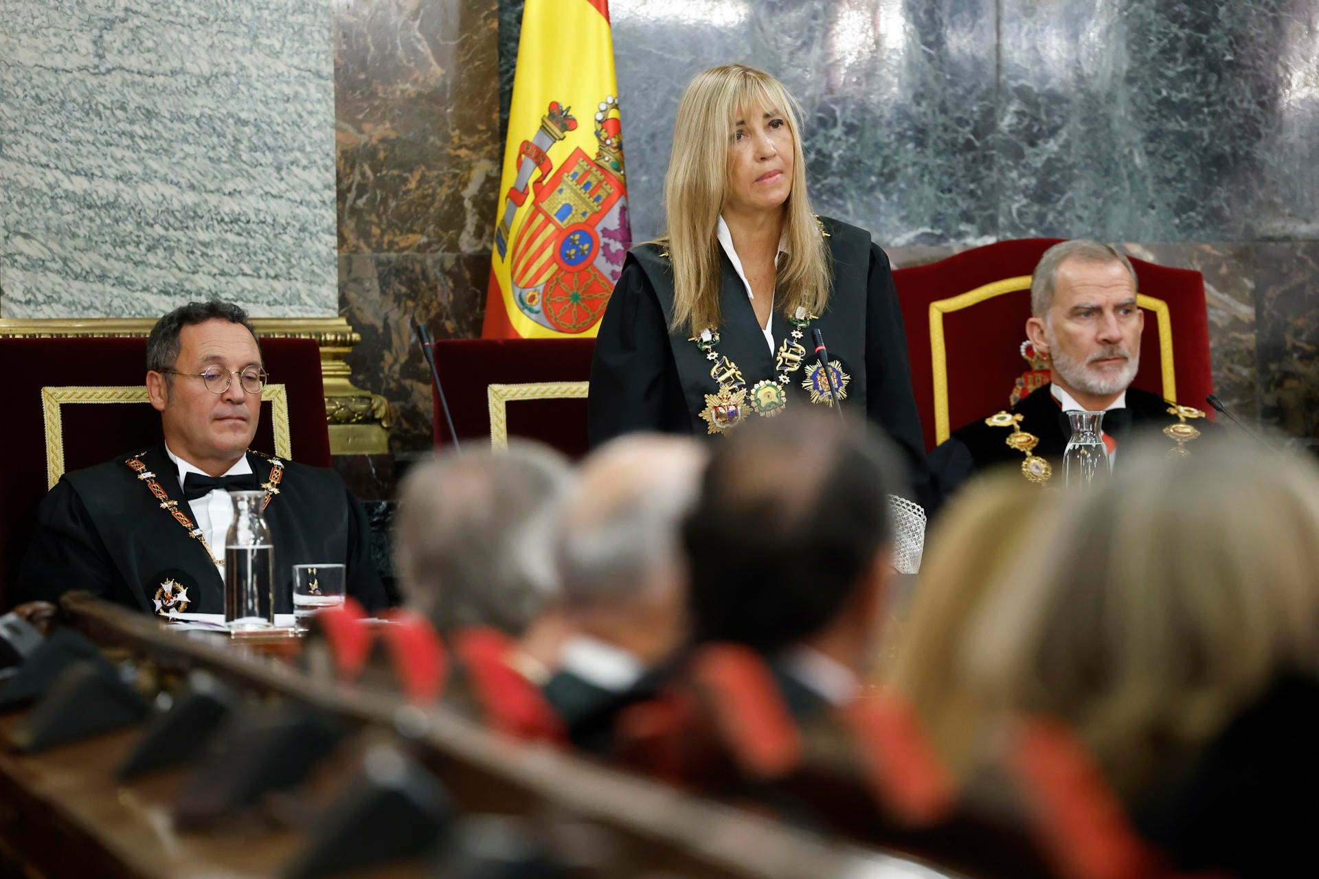 La presidenta del Tribunal Suprem i del Consell General del Poder Judicial, Isabel Perelló
Europa Press / David de Haro.POOL / Europa Press
