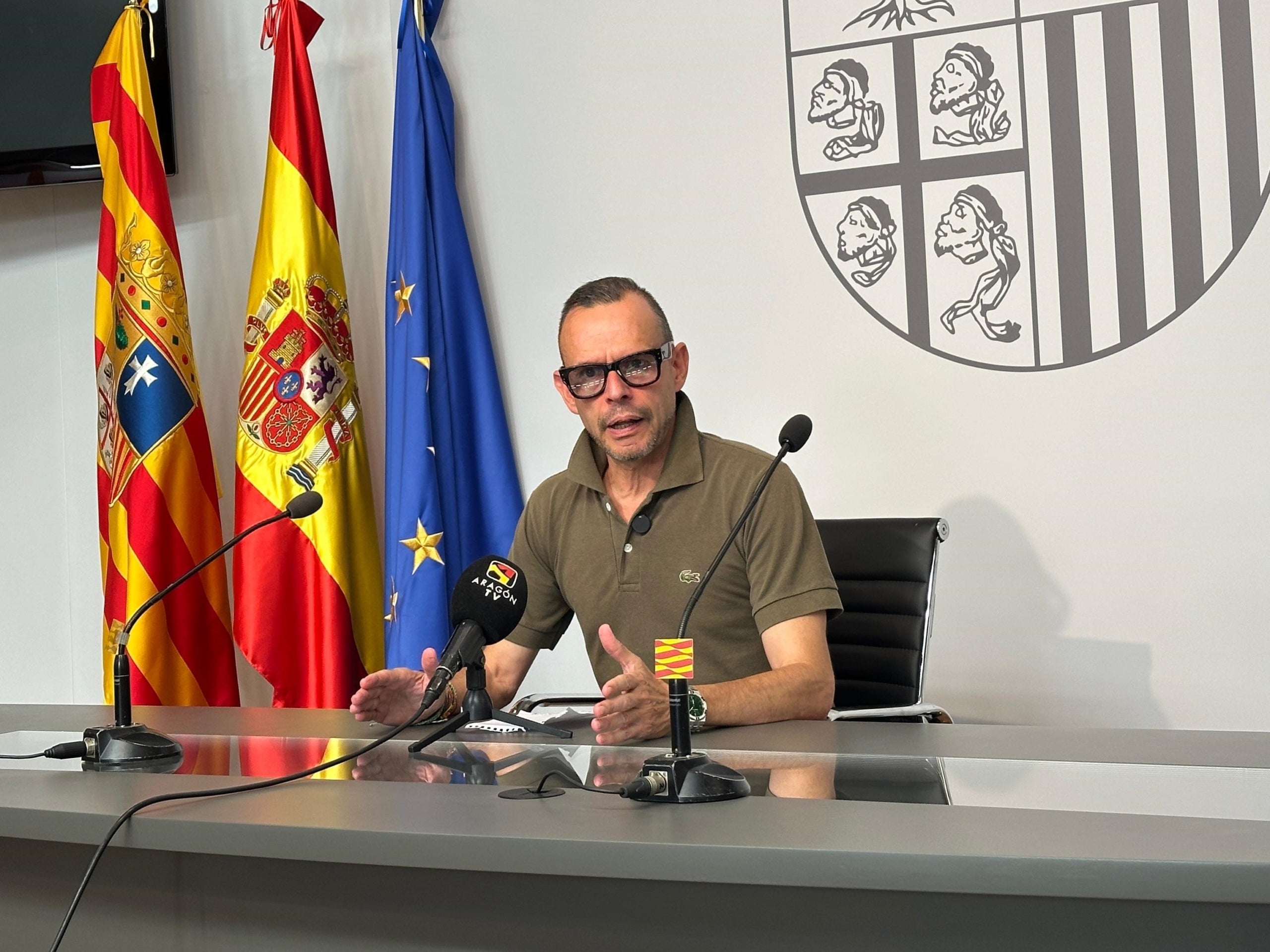 El director general de Cultura de Aragón, Pedro Olloqui,/Gobierno de Aragón/EP