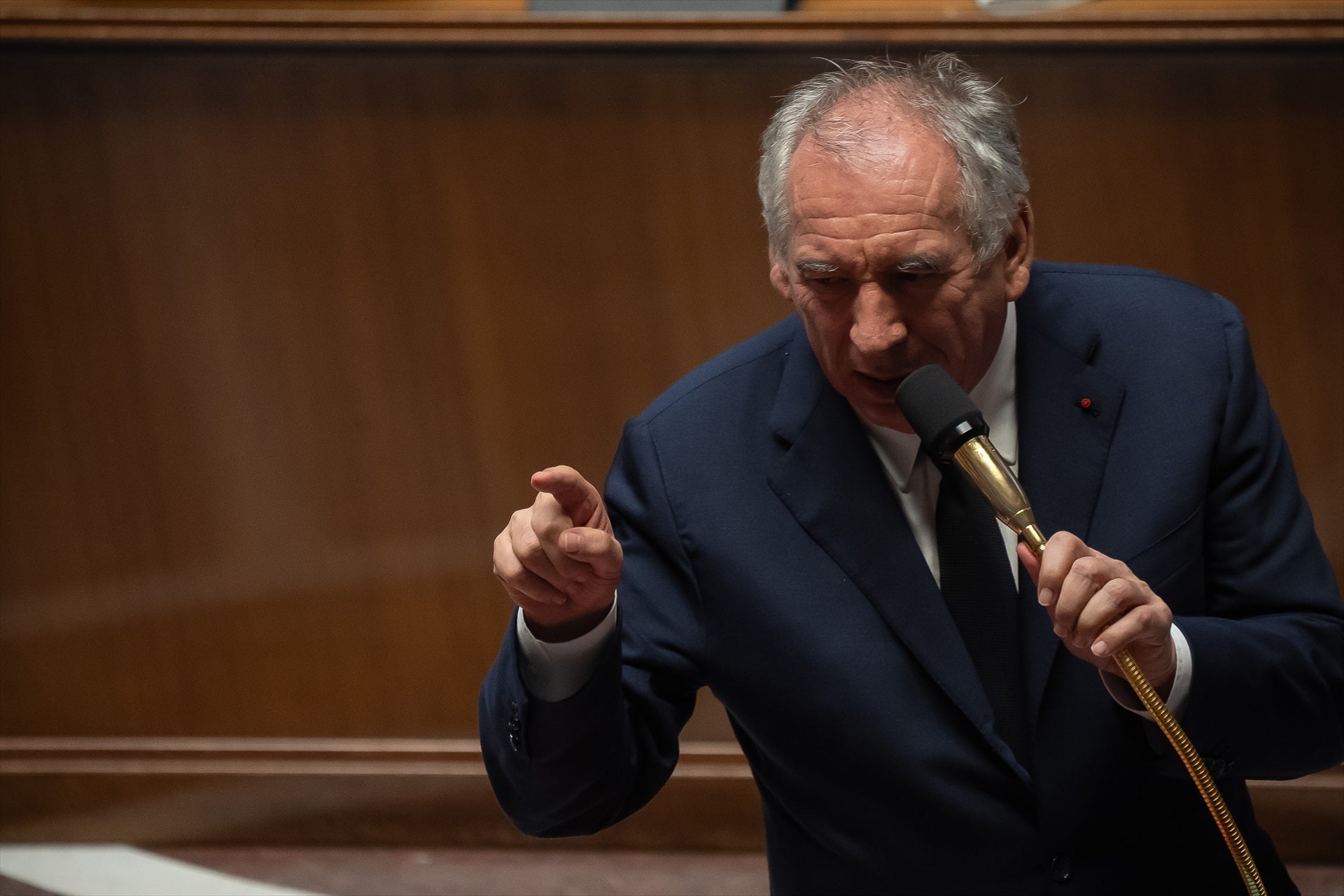 El nuevo primer ministro francés, François Bayrou, durante una intervención / Europa Press