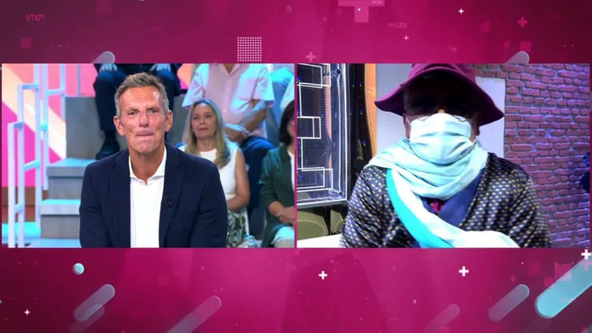 Jorge Javier ha mantingut la intriga sobre la cara nova fins al final - Telecinco
