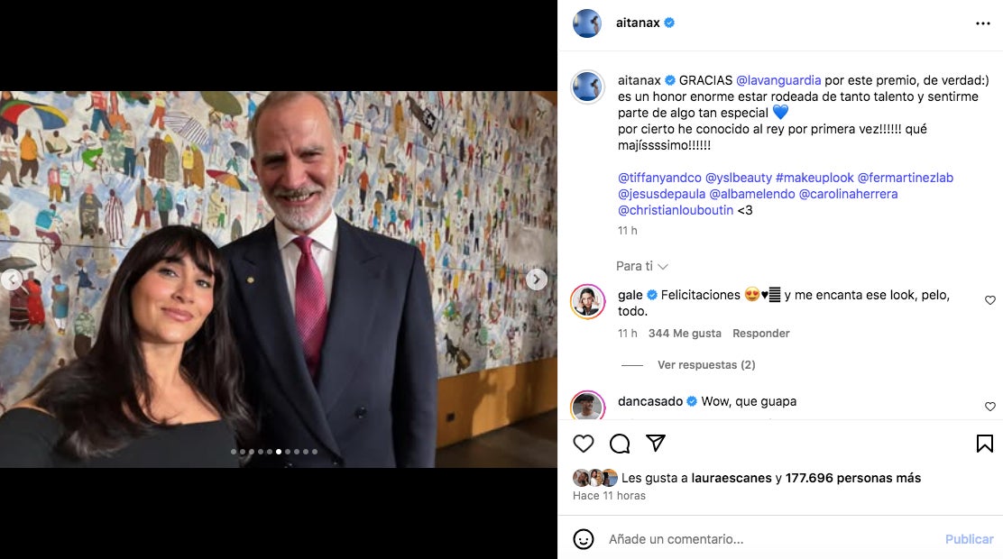 La cantant ha mostrat la seva vena més monàrquica - Instagram
