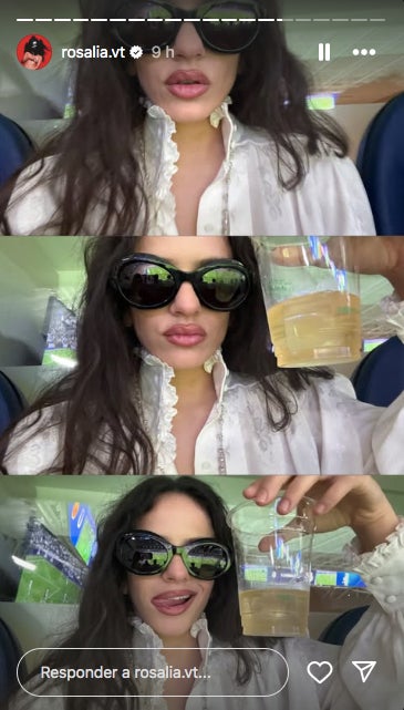 La sesión de fotos de Rosalía llama la atención - Instagram