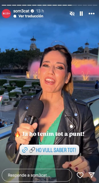 Núria Marín ha estat la presentadora del Piromusical - 3Cat