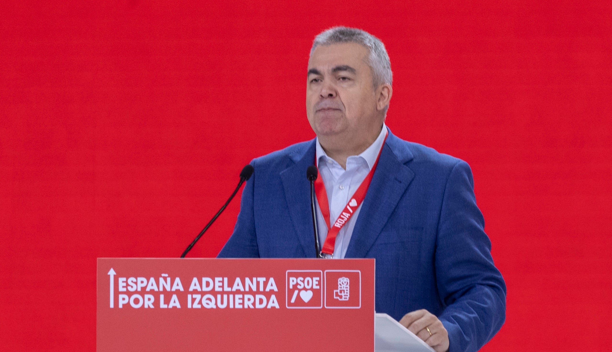 Santos Cerdán, quan era secretari general del PSOE/PSOE