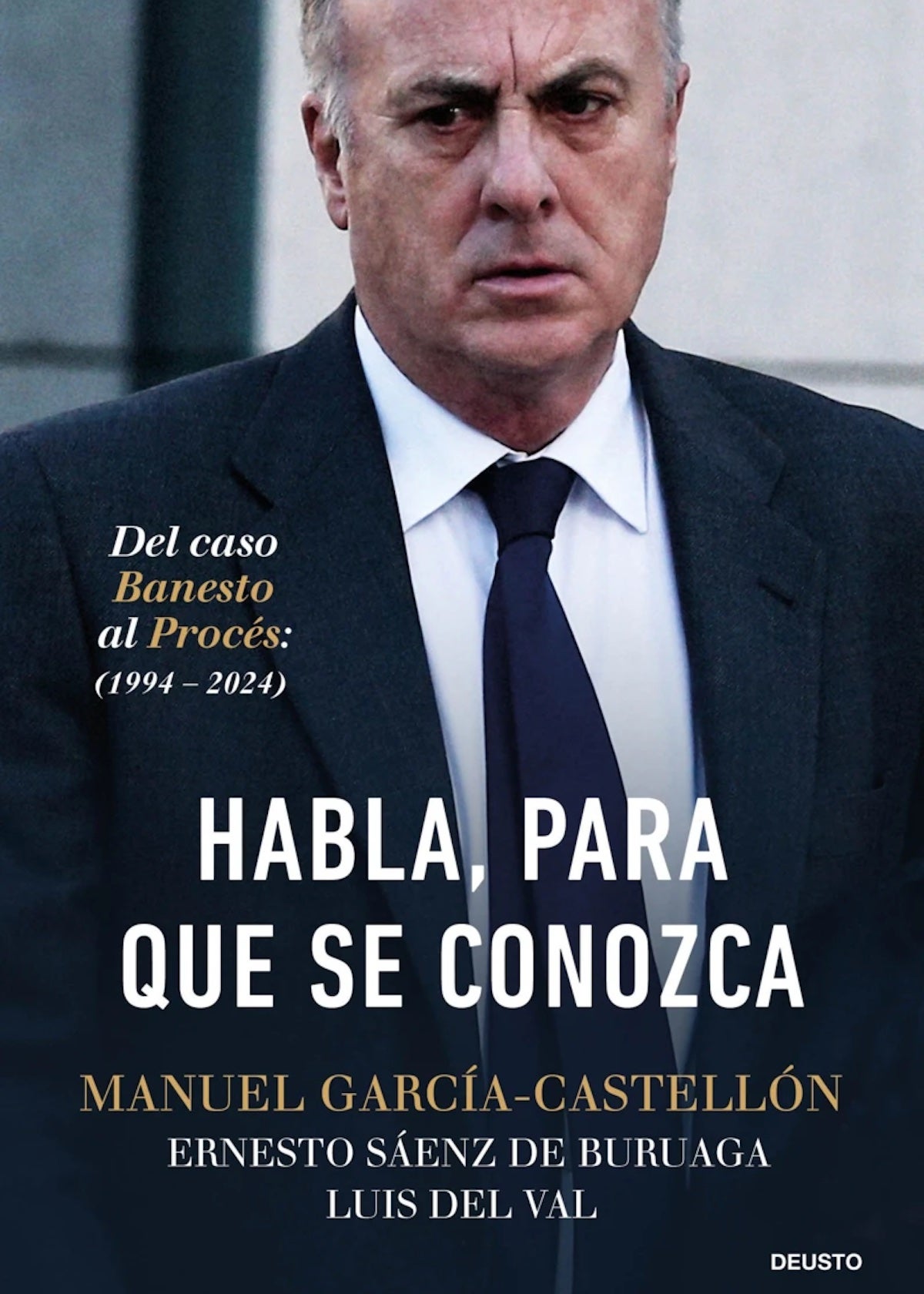 Portada del llibre de Garcia Castellón/Deusto Editorial