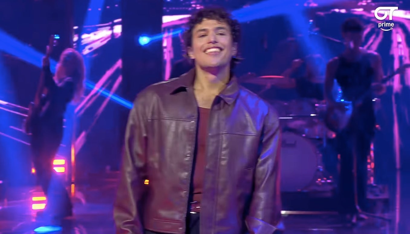 Tinho ha ofrecido una propuesta rockera y muy movida en 'Operación Triunfo' | YouTube