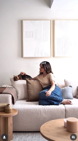 Tota la decoració de la casa va a conjunt - Instagram