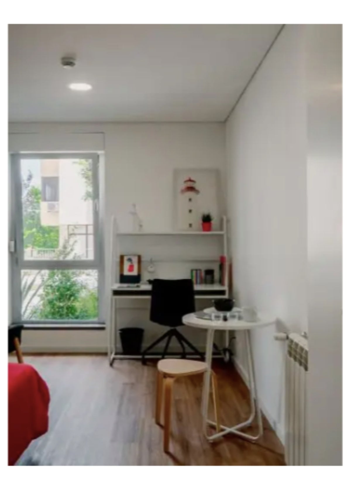Una habitación de la residencia de estudiantes de Sofía de Borbón | Web Forward College