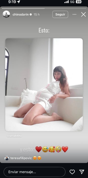 Úrsula Corberó, embarassada del seu primer fill - Instagram