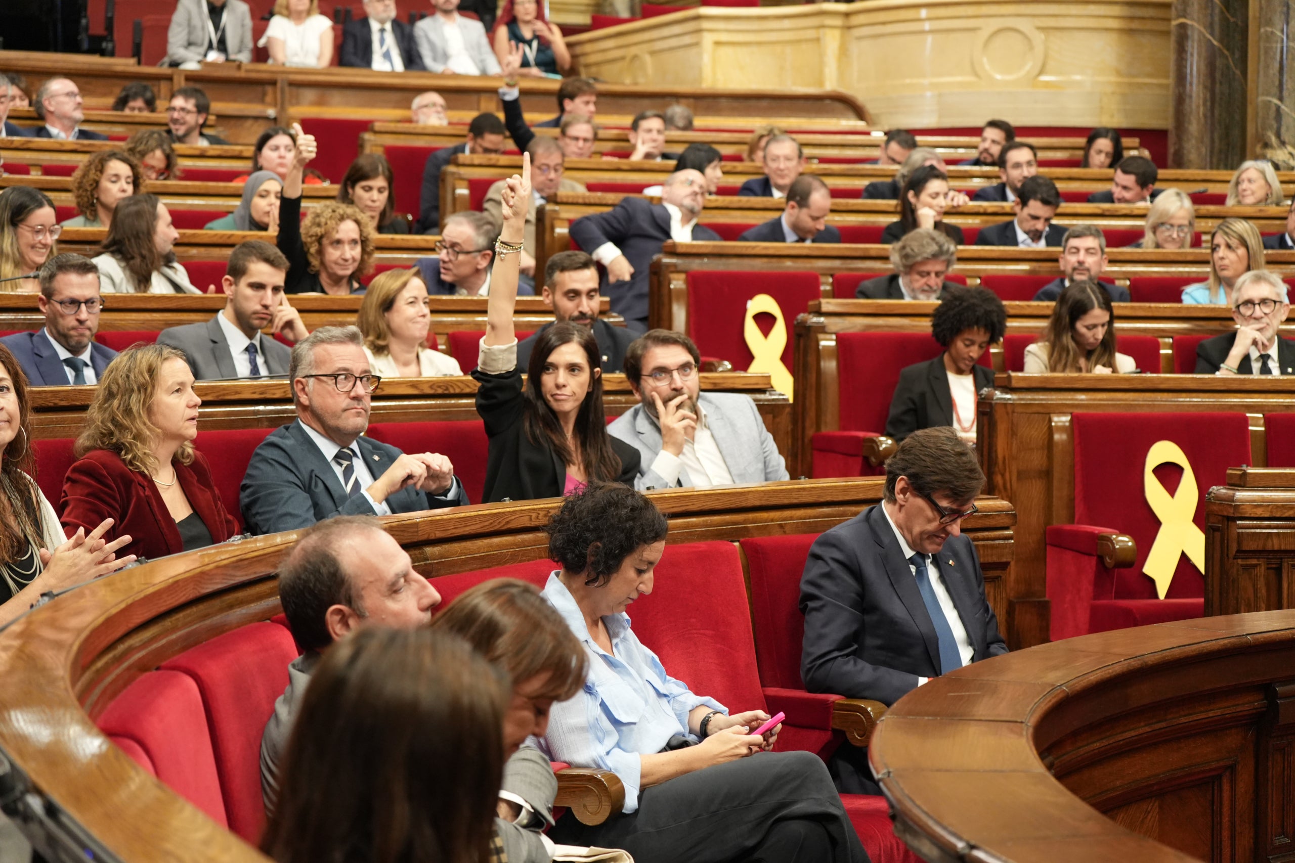 Votacions durant les mocions del ple del Parlament | Marta Sierra