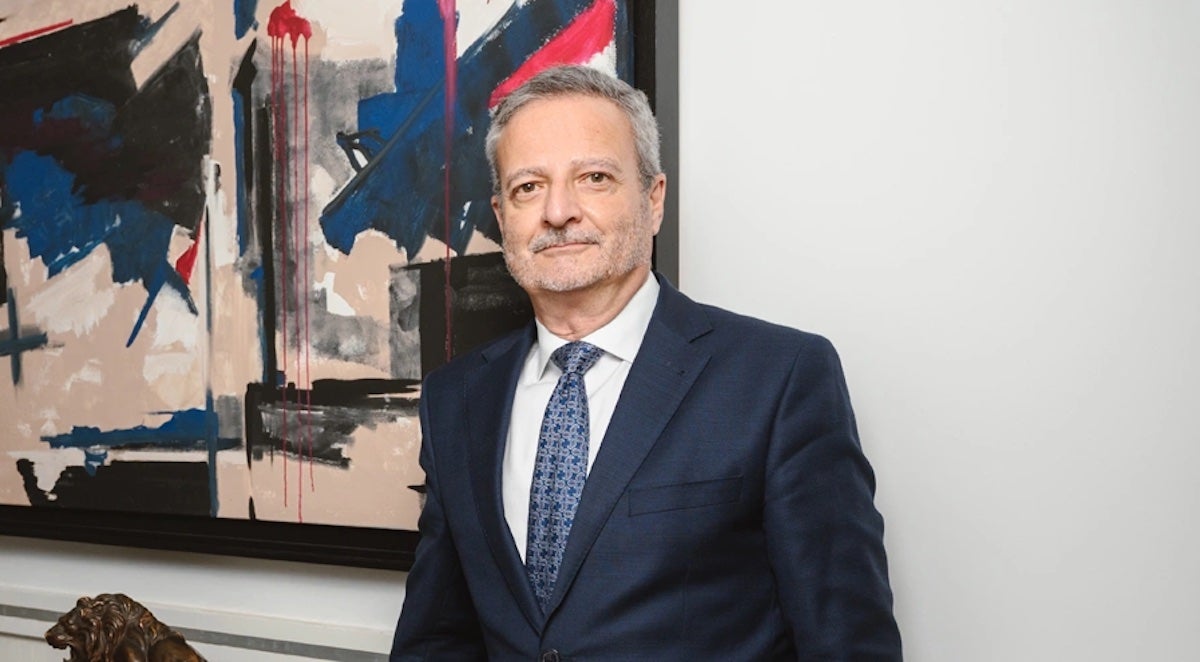Carlos Bautista, el día que se presentó como abogado de Chabanix Abogados/Chabanix Abogados