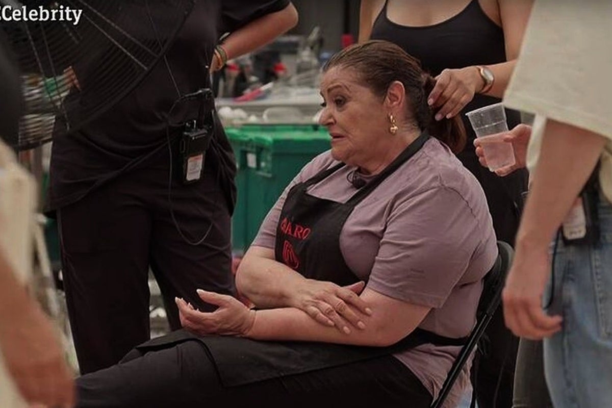 Charo Reina pateix un problema de salut a Masterchef - TVE