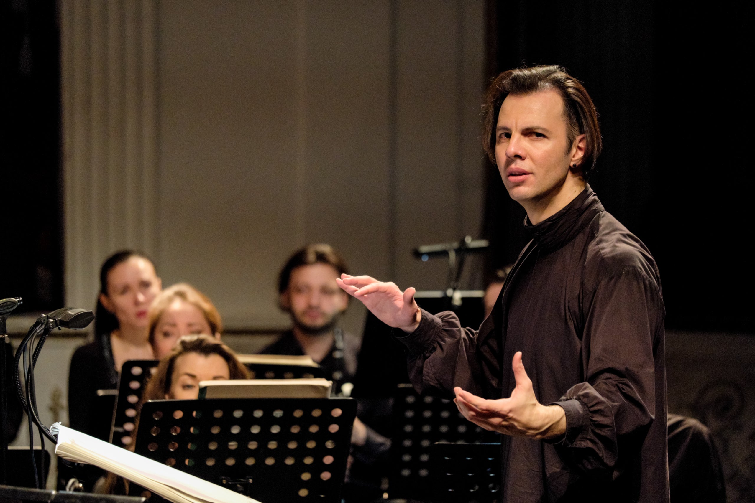 Teodor Currentzis, que actuarà al cicle Palau 100 / Foto: Anton Zavjyalov / Palau de la Música
