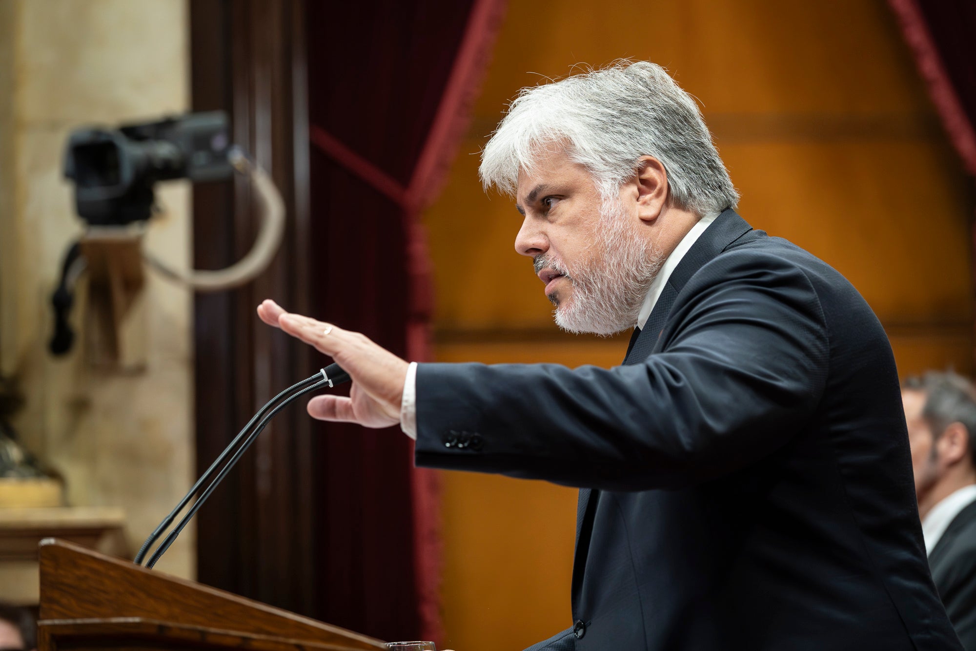 Albert Batet al debat de política general al Parlament de Catalunya 08.10.2025 | Mireia Comas