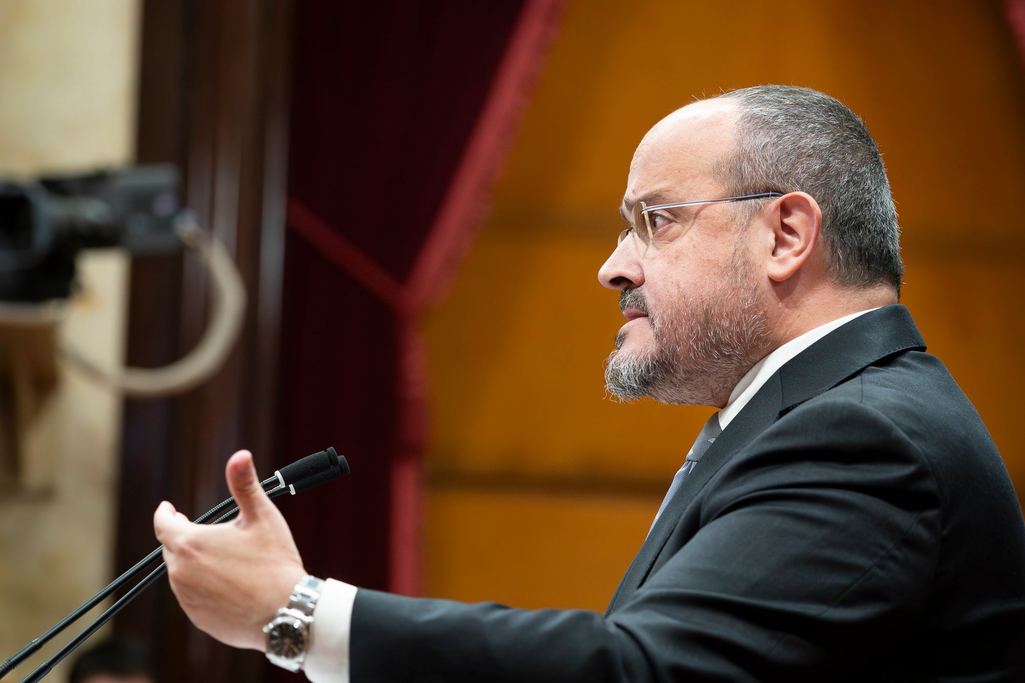 Alejandro Fernández al debat de política general al Parlament de Catalunya 08.10.2025 | Mireia Comas