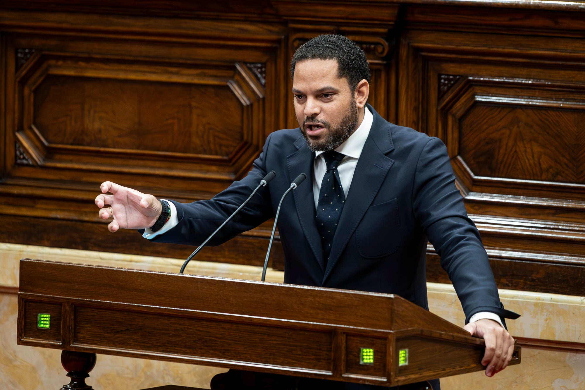 Ignacio Garriga al debat de política general al Parlament de Catalunya 08.10.2025 | Mireia Comas