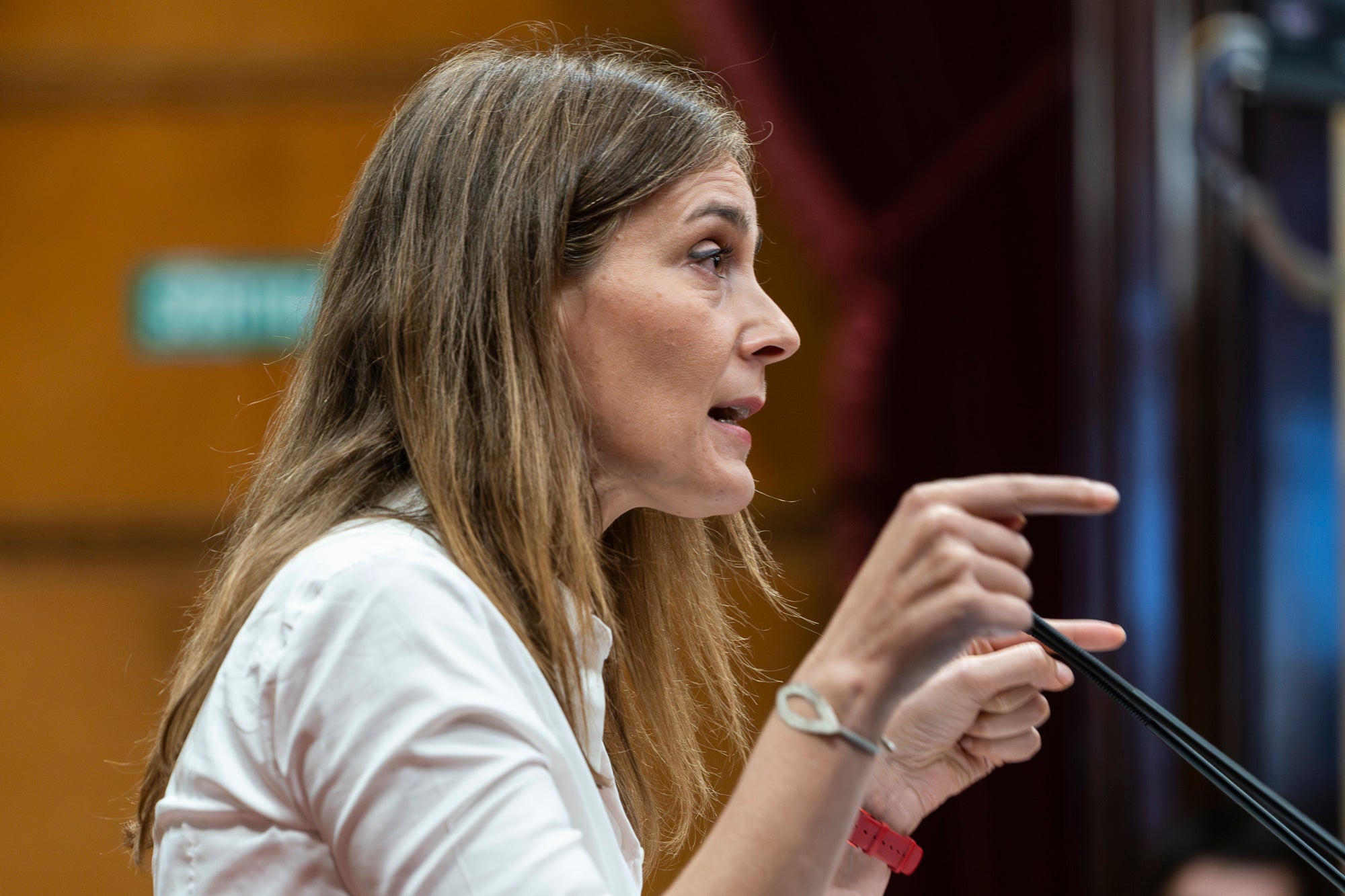 Jéssica Albiach al debat de política general al Parlament de Catalunya 08.10.2025 | Mireia Comas