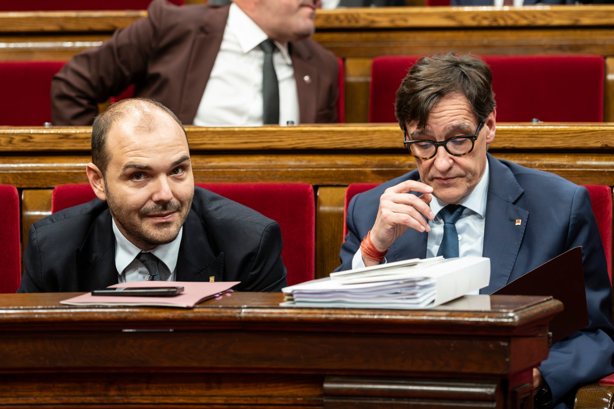 Salvador Illa al debat de política general al Parlament de Catalunya 08.10.2025 | Mireia Comas