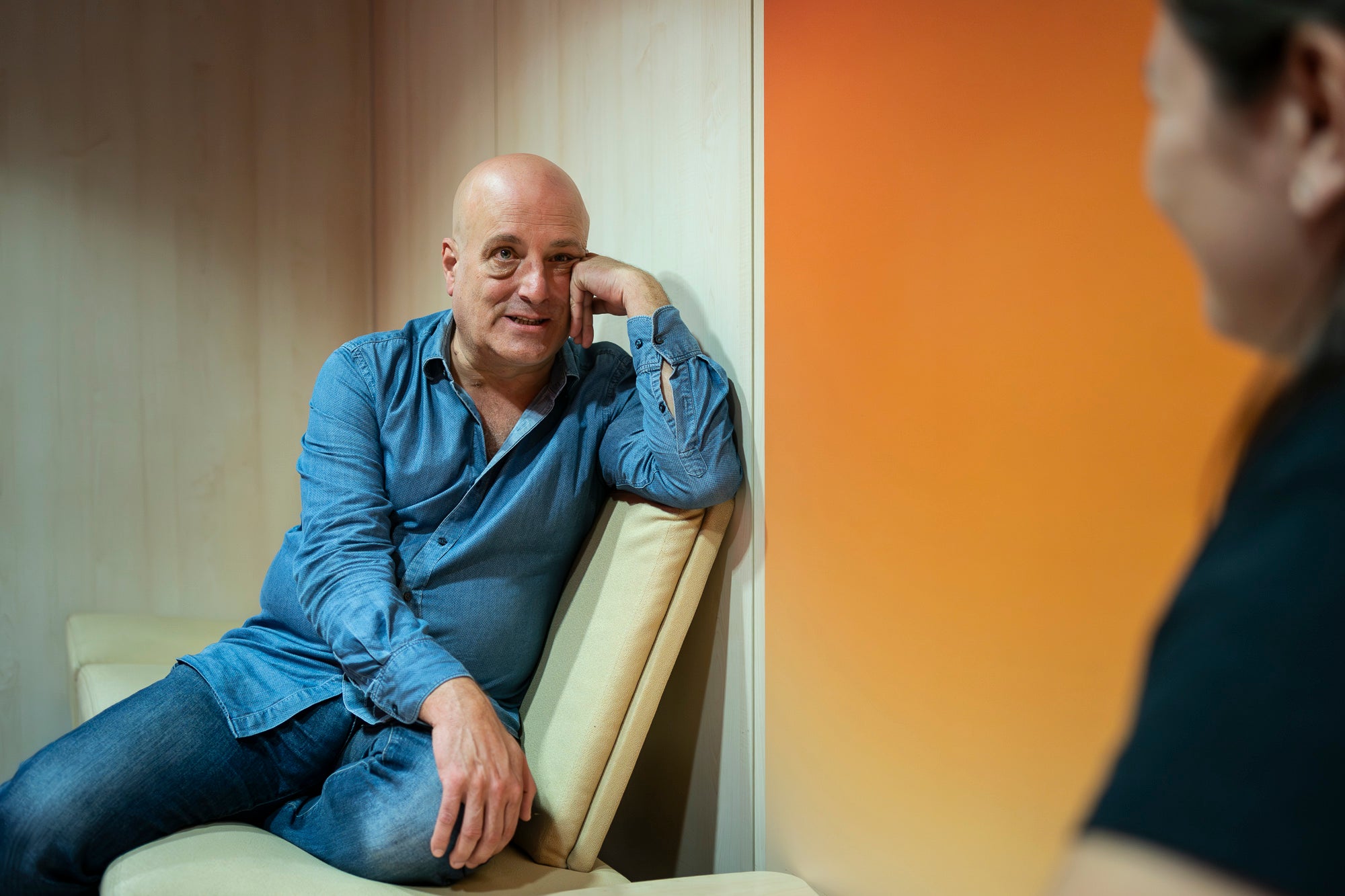 Xavi Freixes, locutor de ràdio nacional. Barcelona 09.10.2025 | Mireia Comas