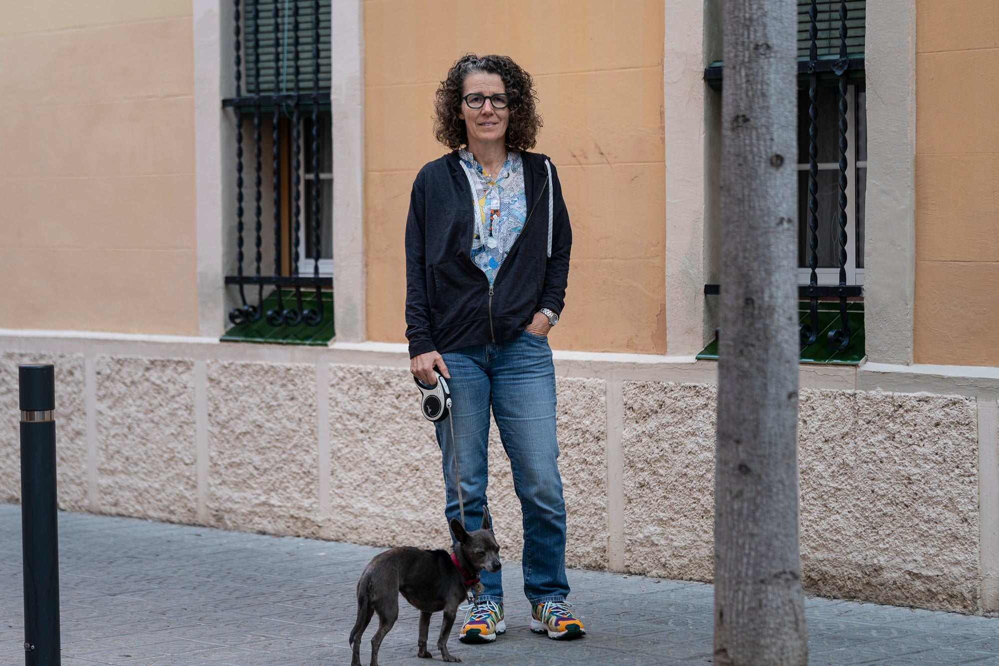 Marina Casanelles, Ensinistradora de gossos. Barcelona 30.09.2025 | Mireia Comas