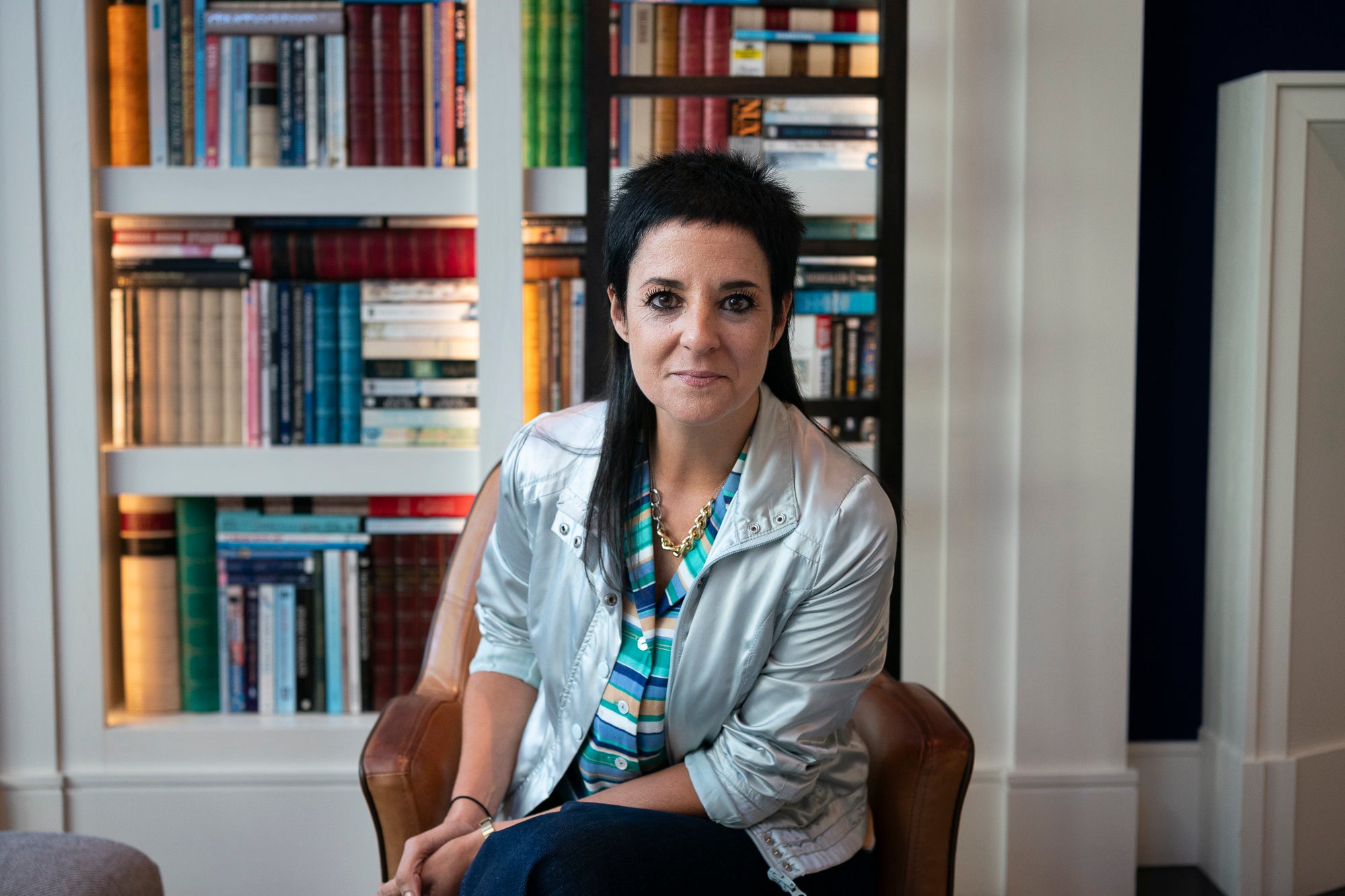 Gemma Ruiz, escriptora. Barcelona 06.10.2025 | Mireia Comas
