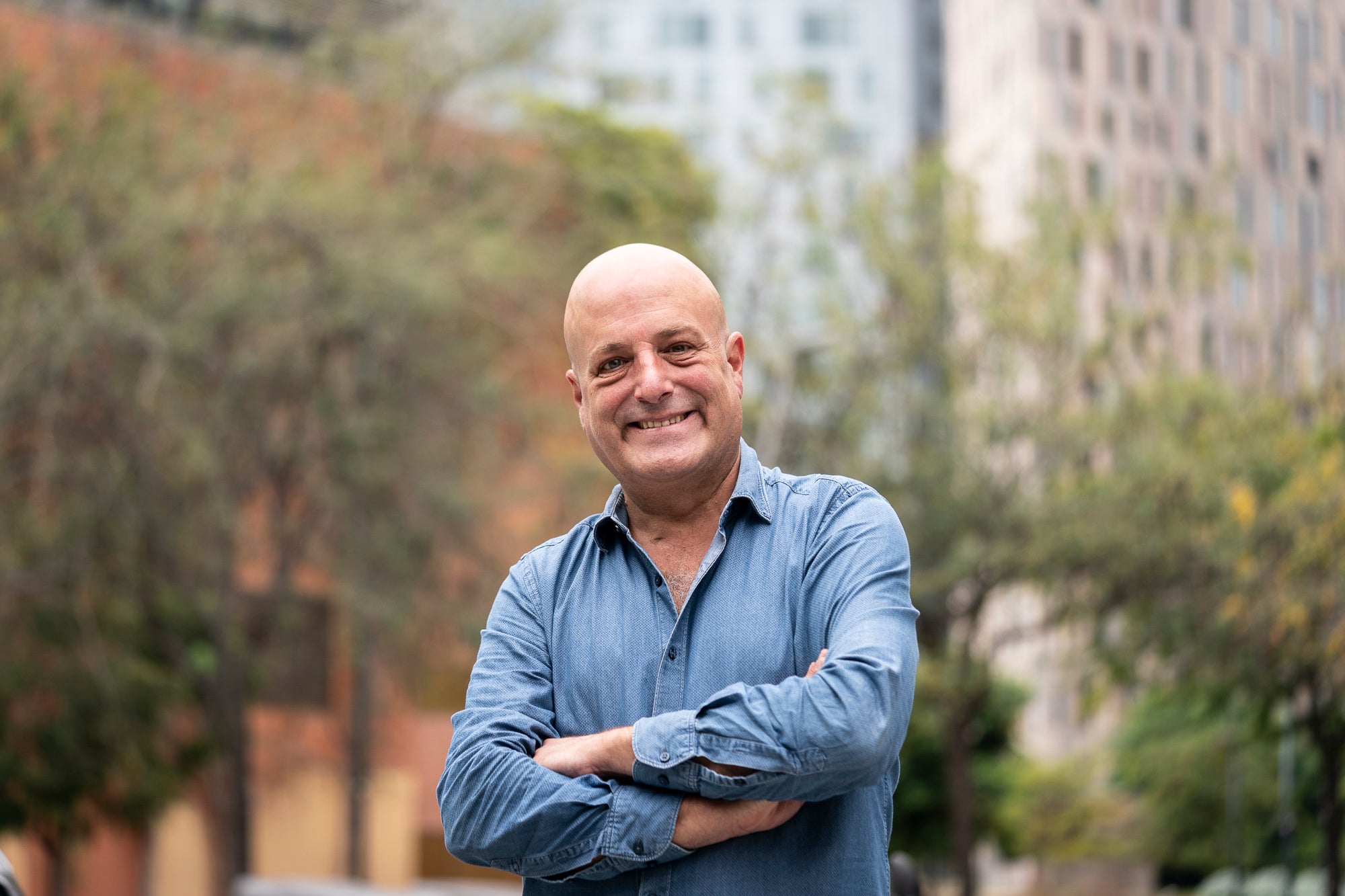 Xavi Freixes, locutor de ràdio nacional. Barcelona 09.10.2025 | Mireia Comas