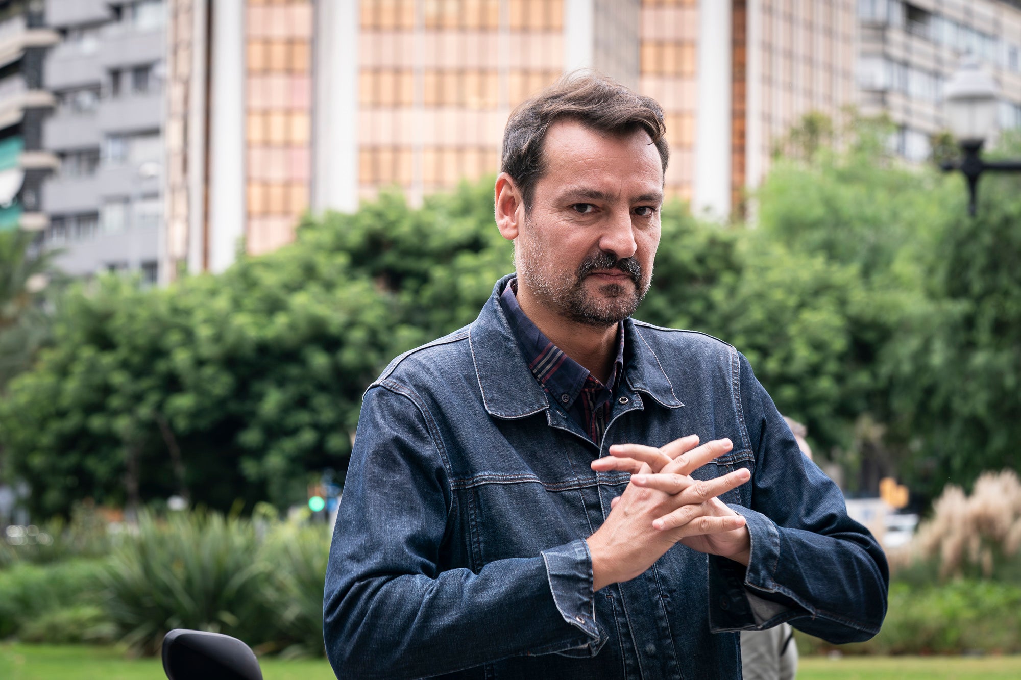 Òscar Andreu, locutor, monologuista, humorista i presentador. Barcelona 13.10.2025 | Mireia Comas
