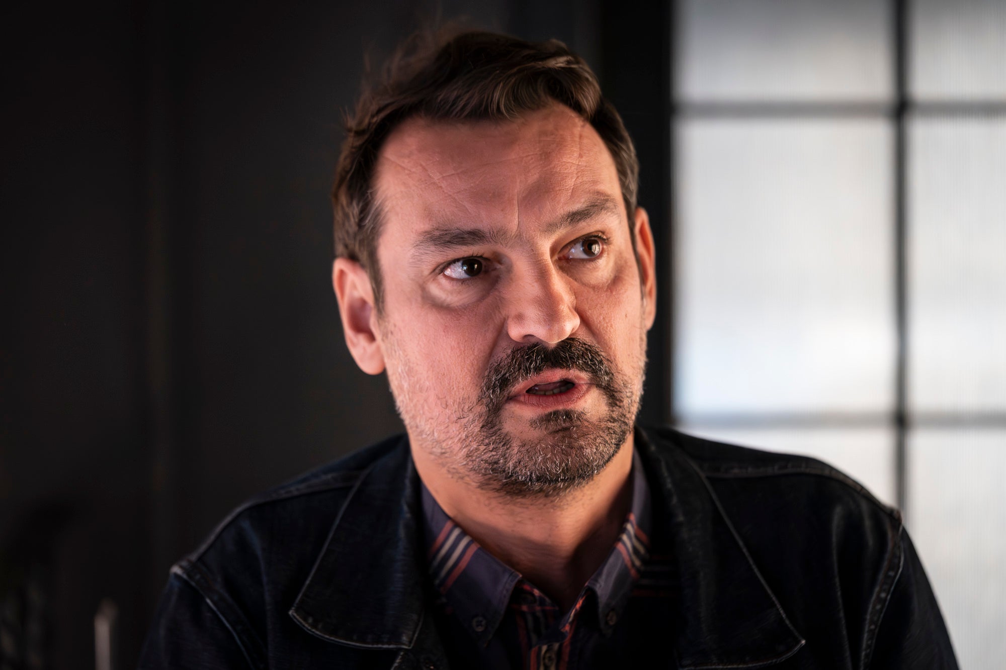 Òscar Andreu, locutor, monologuista, humorista i presentador. Barcelona 13.10.2025 | Mireia Comas