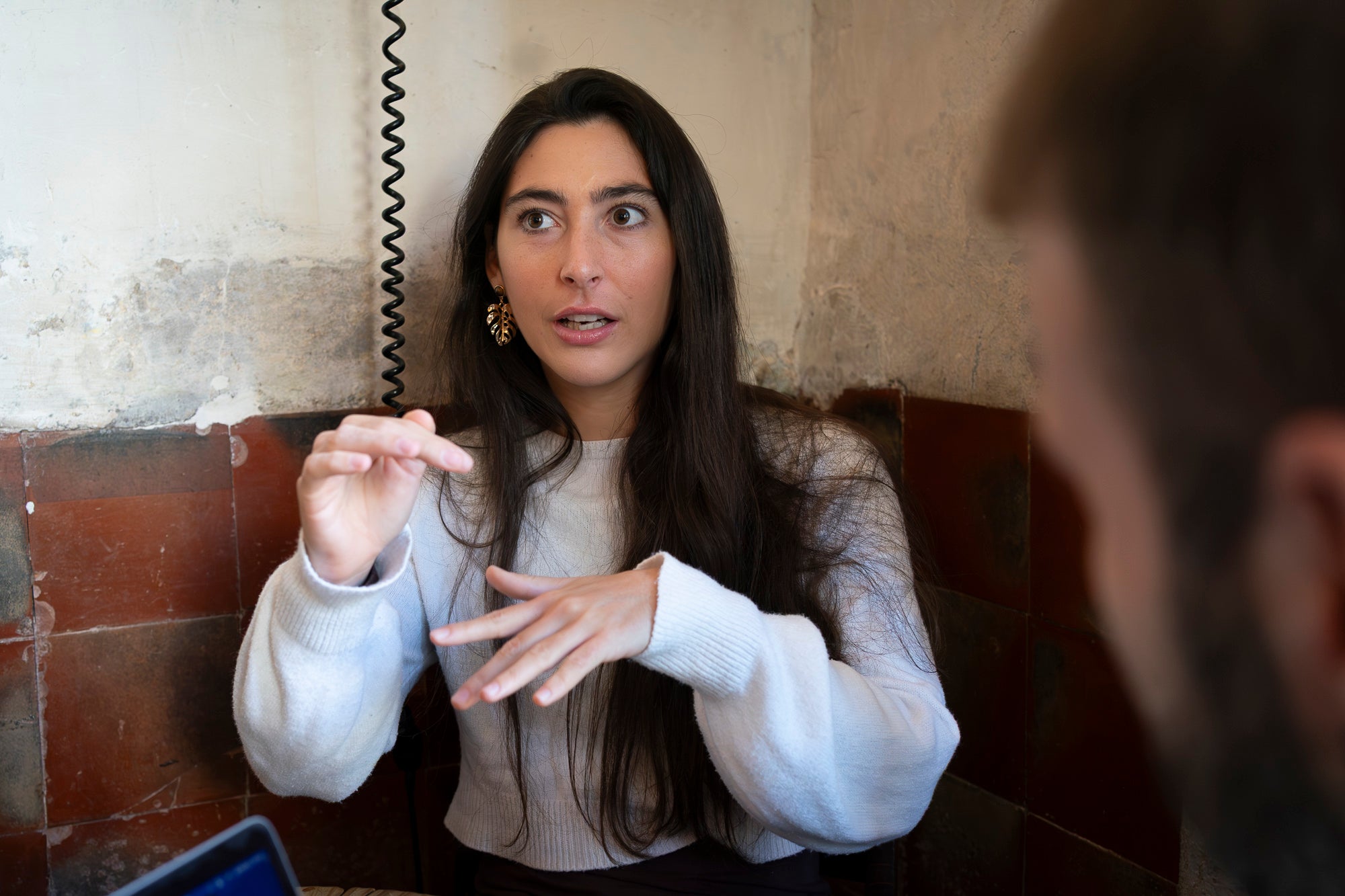 Blanca Roca i Mireia Morales, fundadores de Sos Català. Barcelona 30.10.2025 | Mireia comas