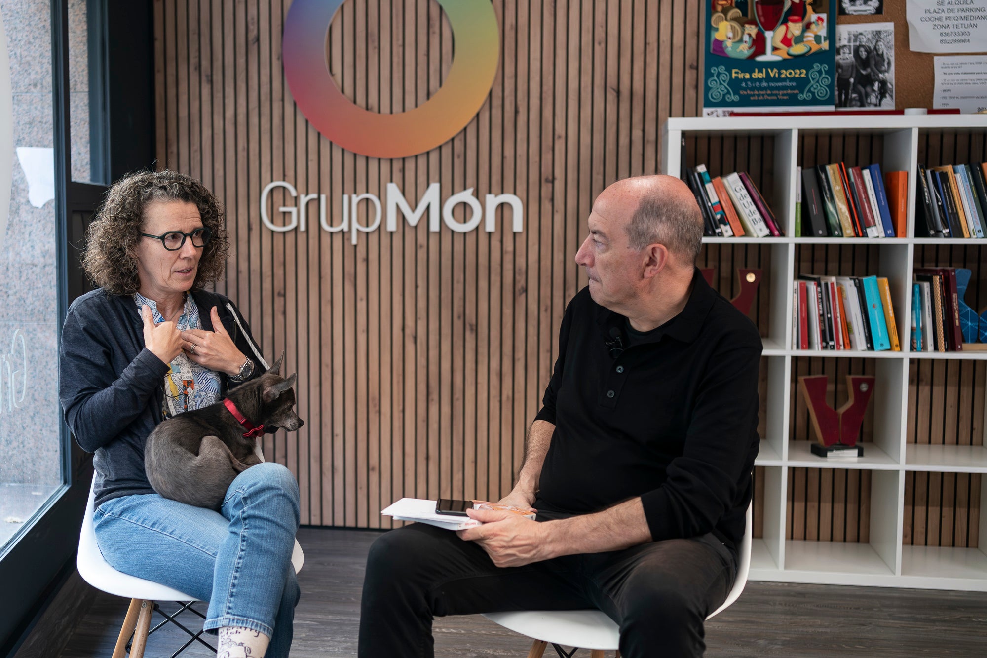 Marina Casanelles, Ensinistradora de gossos. Barcelona 30.09.2025 | Mireia Comas