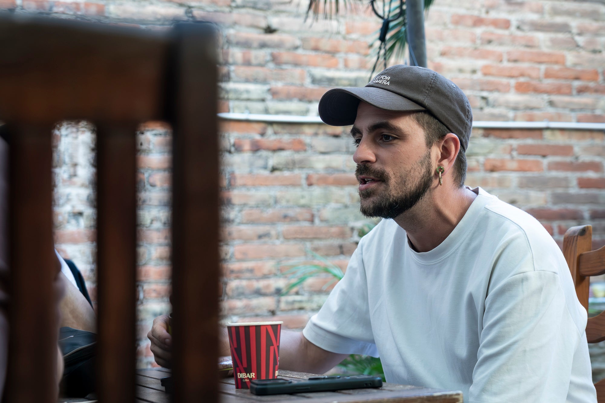Marc Soto i Pau Lobo, membres del grup de música Sra. Tomasa. Barcelona 23.10.2025 | Mireia Comas