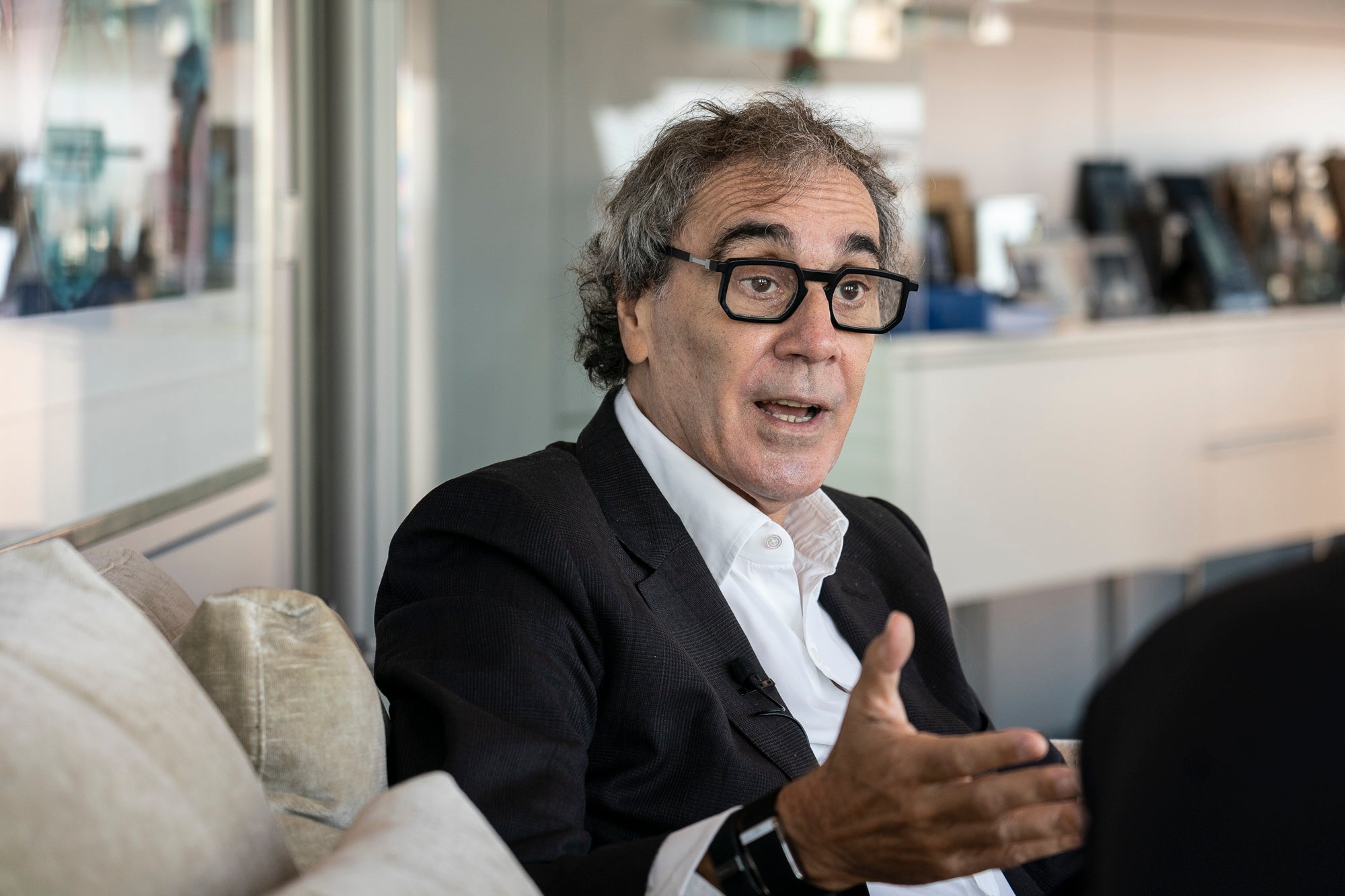 Tatxo Benet, periodista, empresari i col·leccionista. Barcelona 24.10.2025 | Mireia Comas