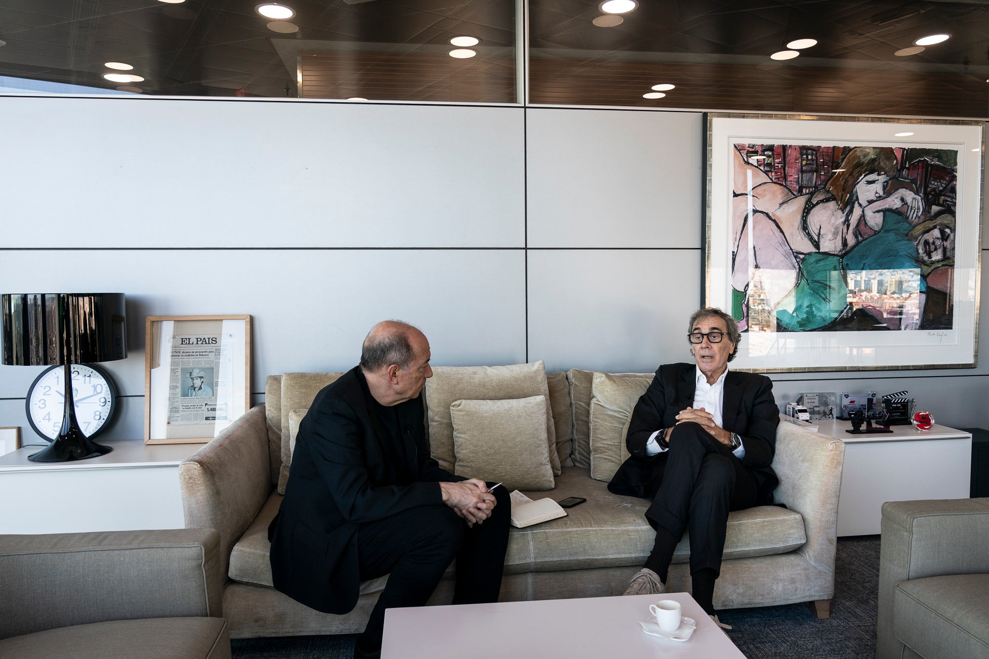 Tatxo Benet, periodista, empresari i col·leccionista. Barcelona 24.10.2025 | Mireia Comas