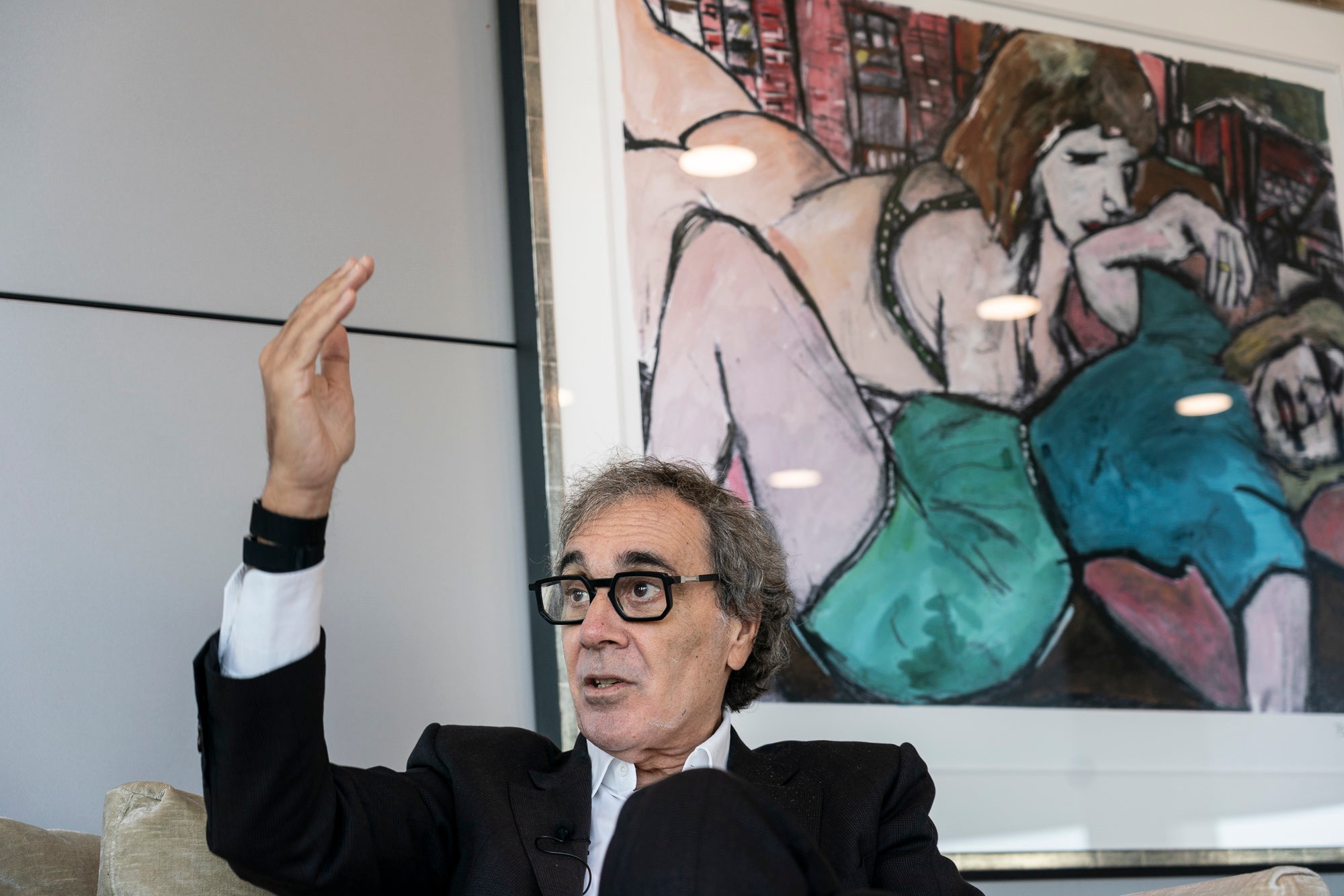 Tatxo Benet, periodista, empresari i col·leccionista. Barcelona 24.10.2025 | Mireia Comas