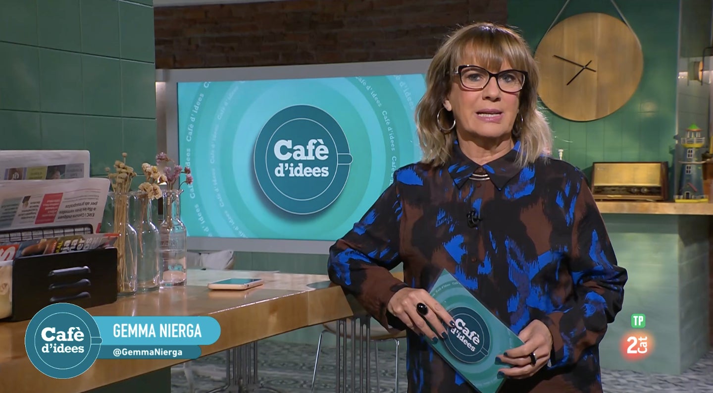 El Cafè d'idees de la Gemma Nierga guanya un premi Ondas - 2Cat
