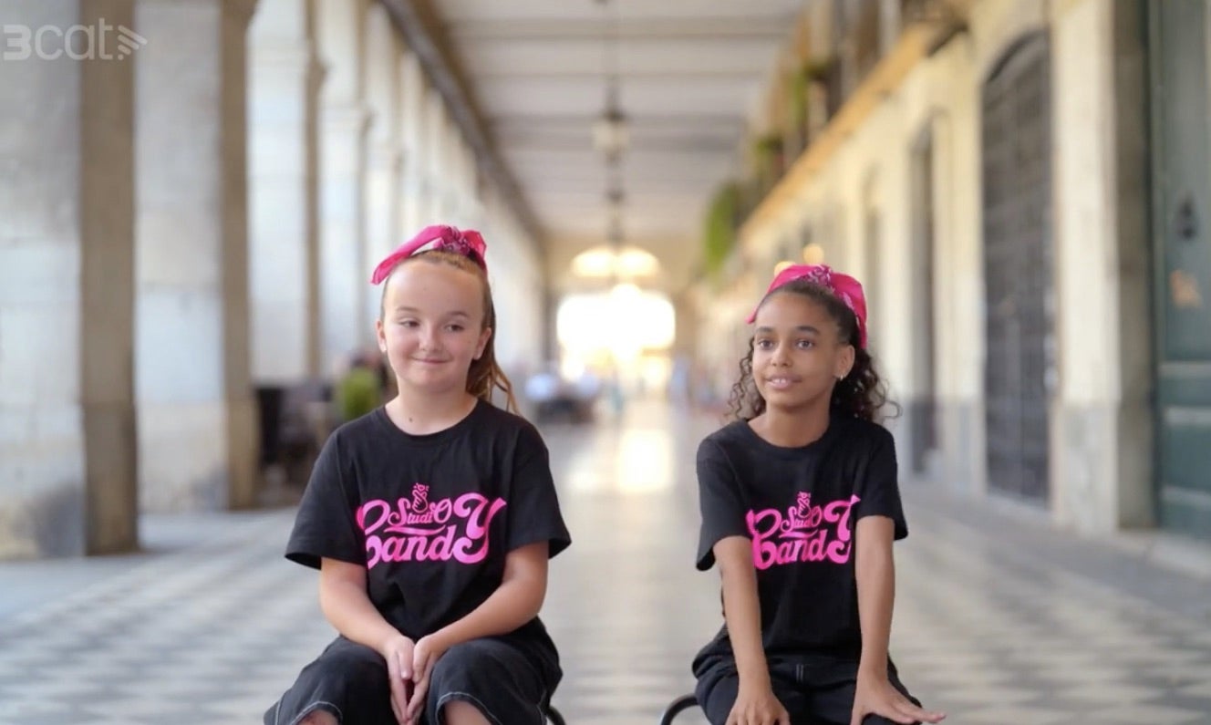 Dues participants del programa 'Eufòria Dance Kids', en la segona entrega del 'talent show' de TV3 / 3Cat