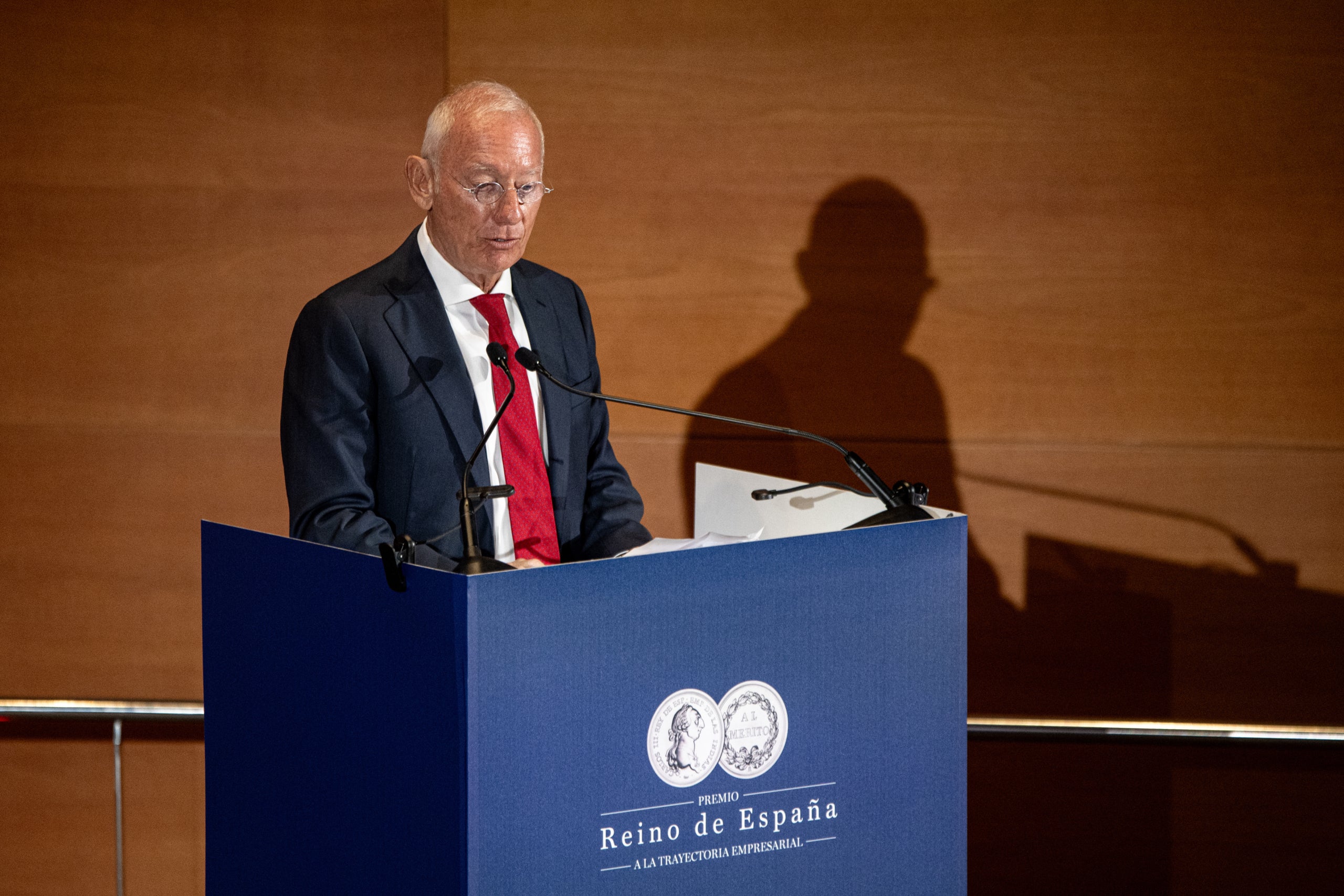 El fundador de Mango, Isak Andic, en un acte / Europa Press-Lorena Sopena 