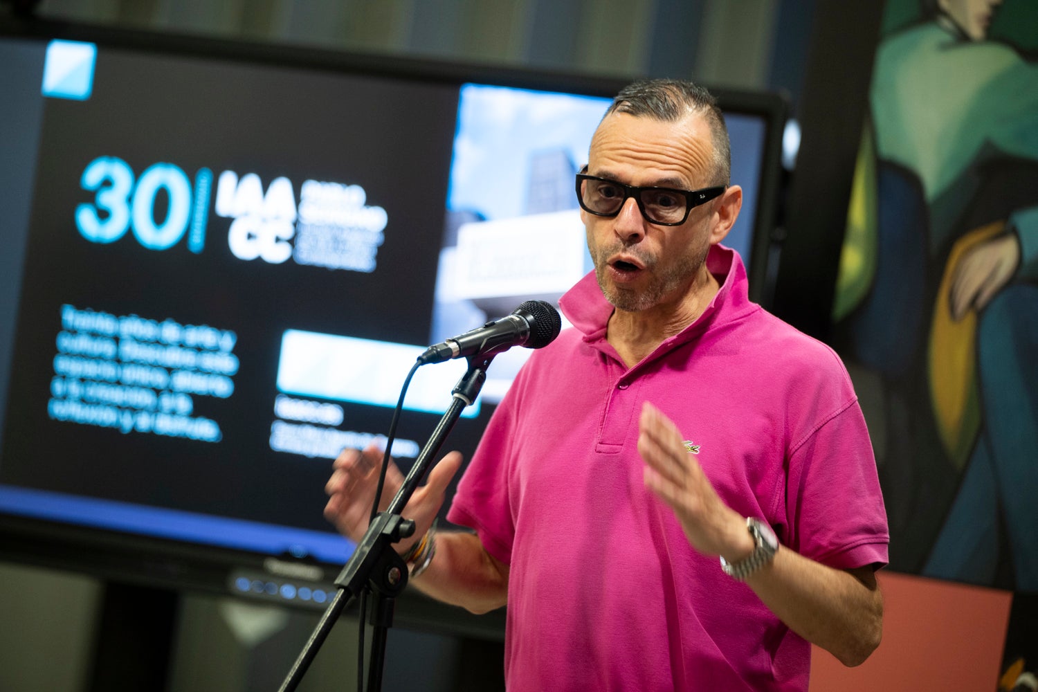 Pedro Olloqui, director de Cultura d'Aragó/Marcos Cebrián / Europa Press