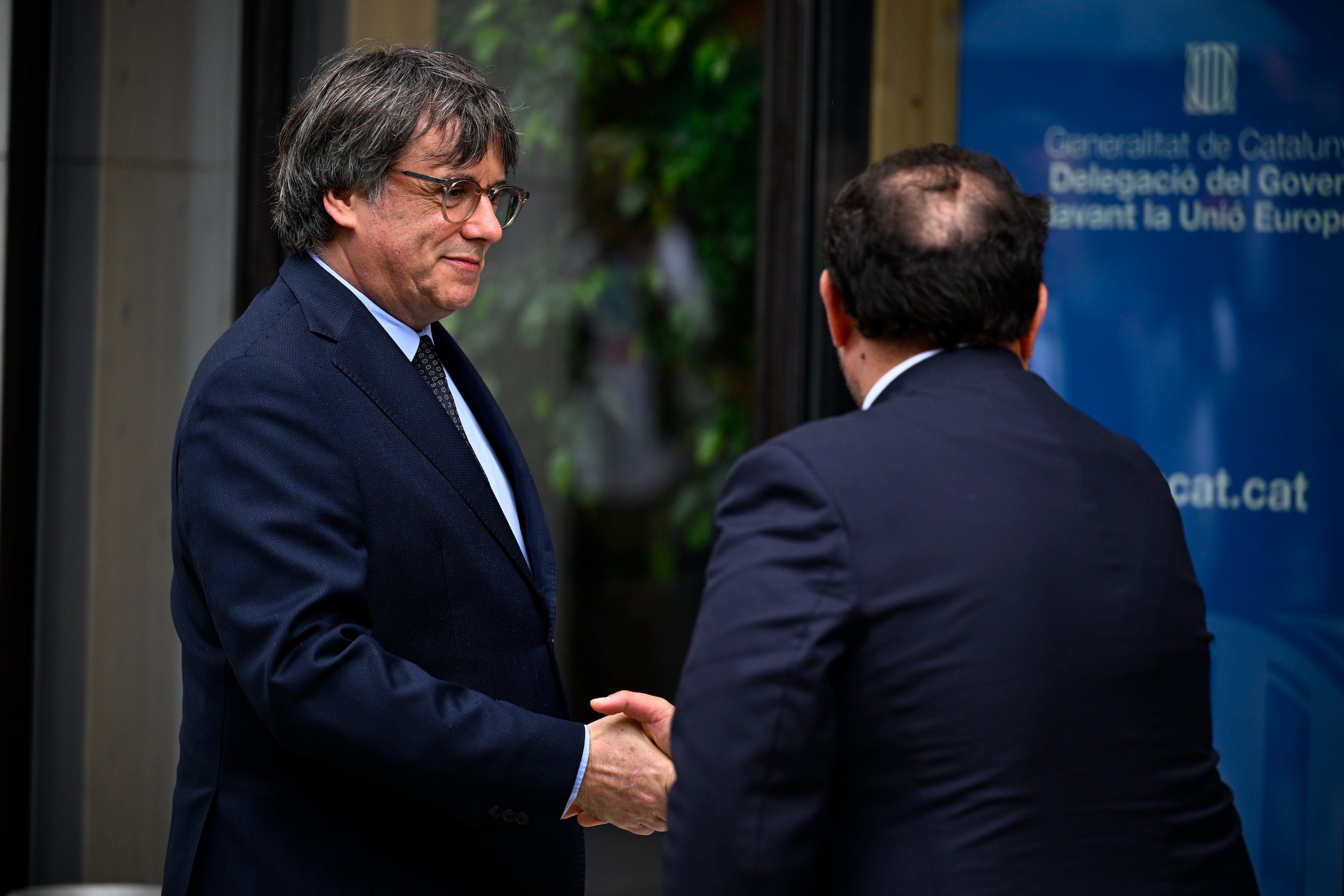 Carles Puigdemont, a Brussel·les/Jasper Jacobs/Europa Press
