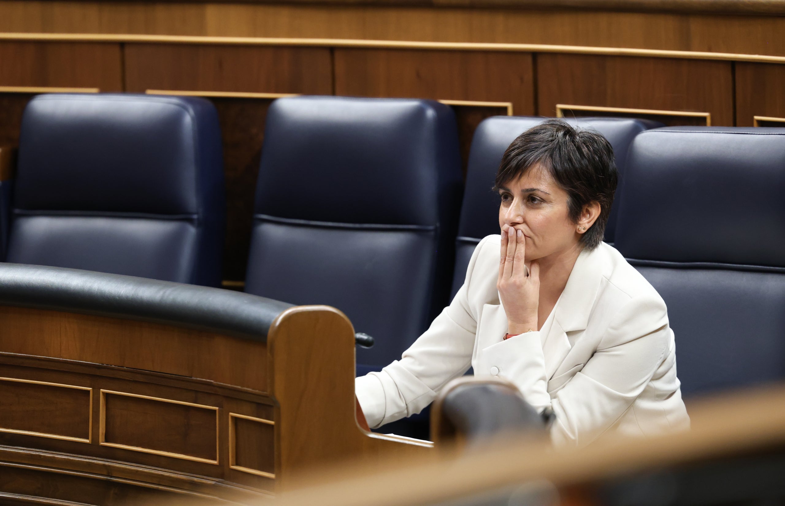La ministra d'Habitatge, Isabel Rodríguez, en una imatge d'arxiu al Congrés dels Diputats / Europa Press