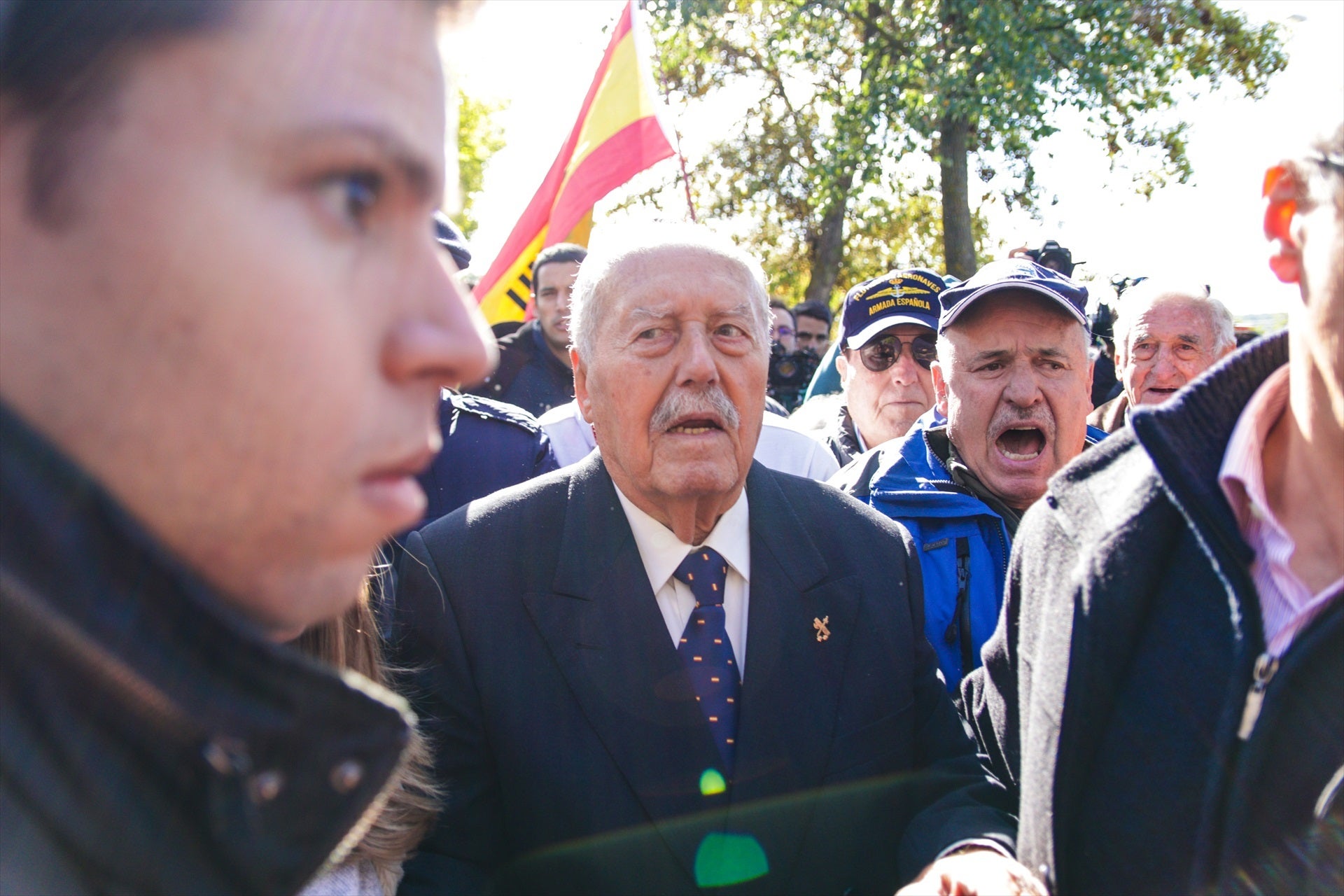 El coronel retirat de la Guàrdia Civil Antonio Tejero, autor del cop d'estat fallit del 23-F / Europa Press