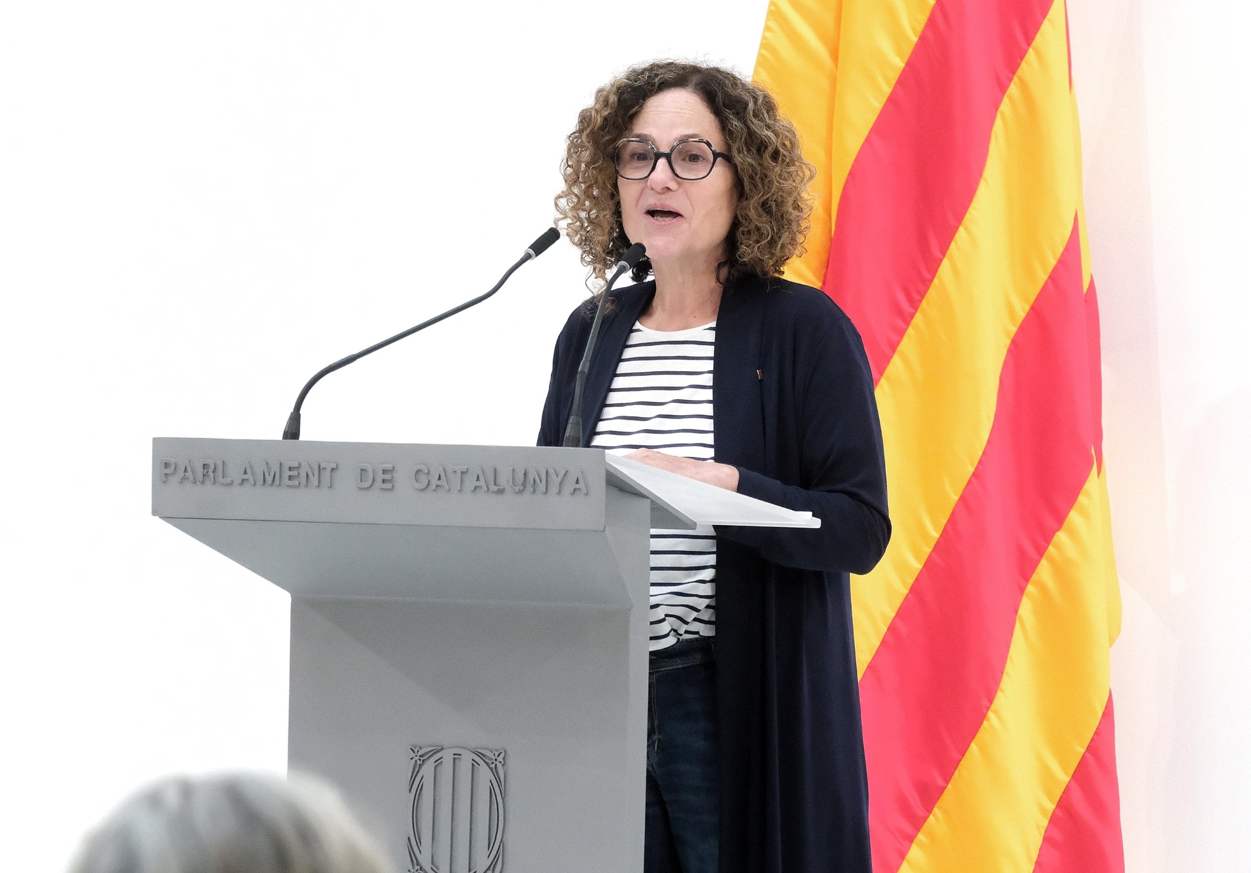La consejera de Cultura, Sònia Hernández, en el 25º aniversario del CAC / CAC