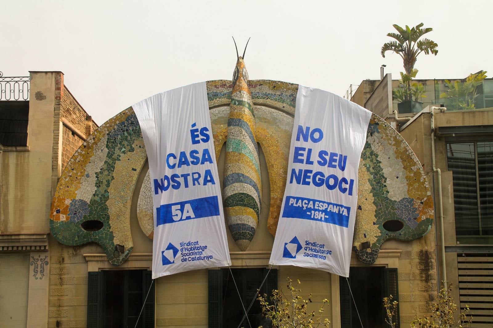 El Sindicat de l'Habitatge Socialista de Catalunya en auge al país/OJS